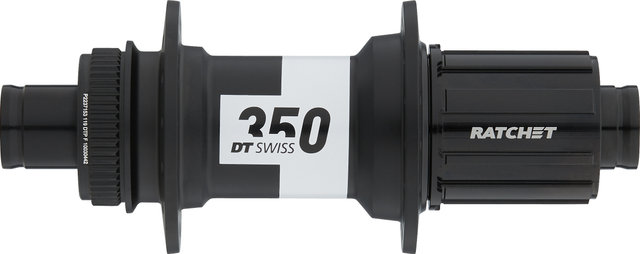 DT Swiss 350 Classic MTB Center Lock Disc Rear Hub - black/Shimano MTB/28/Shimano MTB