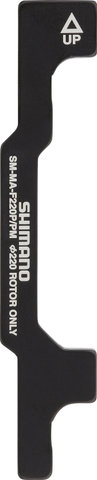 Shimano Scheibenbremsadapter für 220 mm Scheibe - schwarz/PM 7" auf PM +40 mm