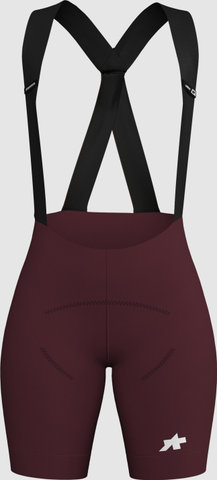 ASSOS Uma GT Bib Shorts S11 Damen Trägerhose - burgundy red | M