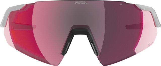 Alpina Turbo Air Q-Lite Sports Glasses - white gloss | mirror pink