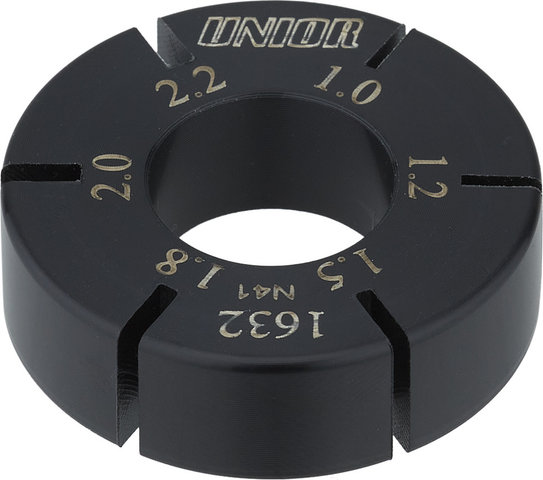 Unior Bike Tools Clef de Calage pour Rayons Plats 1632 - black