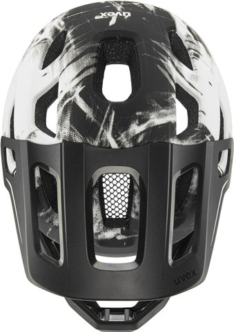 uvex react jr. Full-face helmet - black-white matte | 52 - 56 cm