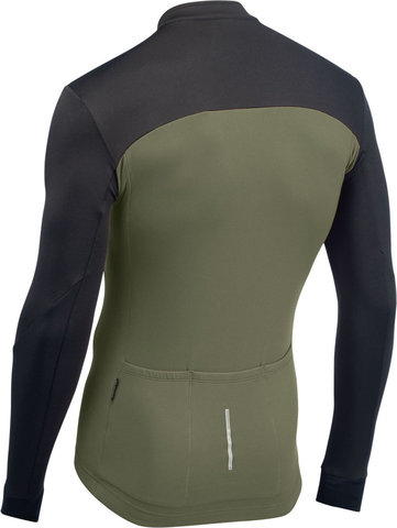 Northwave Maillot Force 2 L/S - black-forest green | M