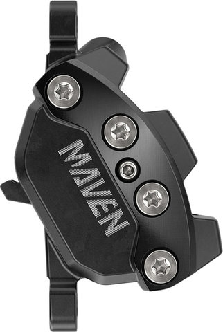 SRAM Maven Silver Scheibenbremse - black anodized/Vorderrad/Flip-Flop (seitenunspezifisch)