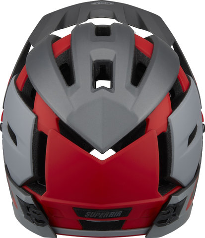 Bell Super Air R MIPS Helmet - matte gray-red/55 - 59 cm