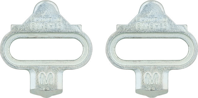 Shimano SPD Cleats SM-SH56 - schwarz-silber/ohne Gegenplatte