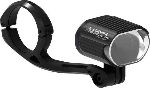 Lezyne Fusion Pro E600 E-Bike LED Front Light with StVZO Approval - black/600