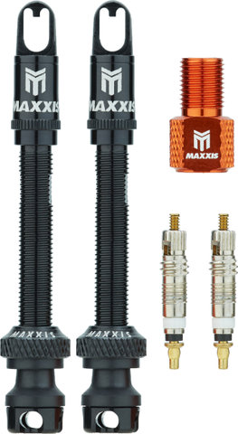 Maxxis MAXXOUT Tubelessventil - 2 Stück - schwarz/SV/50 mm