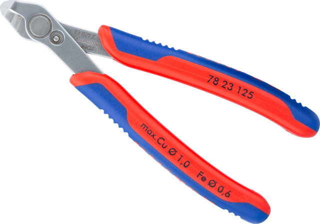 Knipex Electronic Super Knips® Pliers with 60° Angle - red-blue