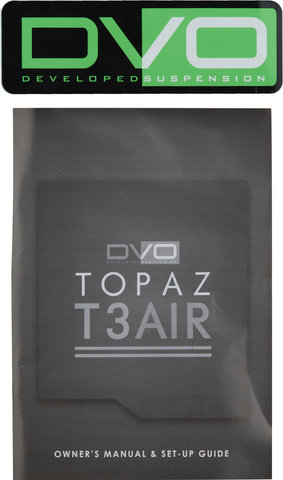 DVO Suspension Amortiguador Topaz T3Air - black/200 mm x 50 mm