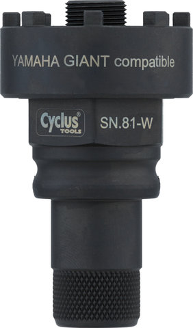 Cyclus Tools Herr. anillos de bloqueo p. E-Bikes Snap.In SN.81-W für Yamaha / Giant - negro