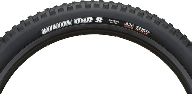 Maxxis Minion DHR II Dual EXO TR 24" Faltreifen - schwarz/24 "/58 mm/58-507/2.3 "