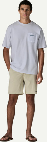 Patagonia T-shirt homme Boardshort Logo Pocket Responsibili-Tee - fiber white | S