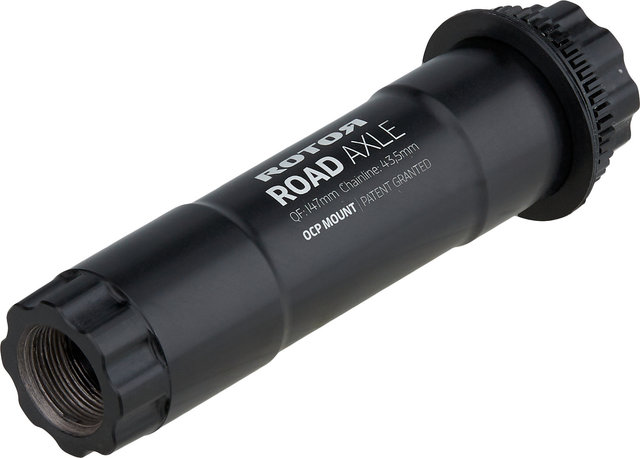 Rotor Manivelle de capteur de puissance INspider ALDHU Carbone Oval Q-Rings - noir/170,0 mm