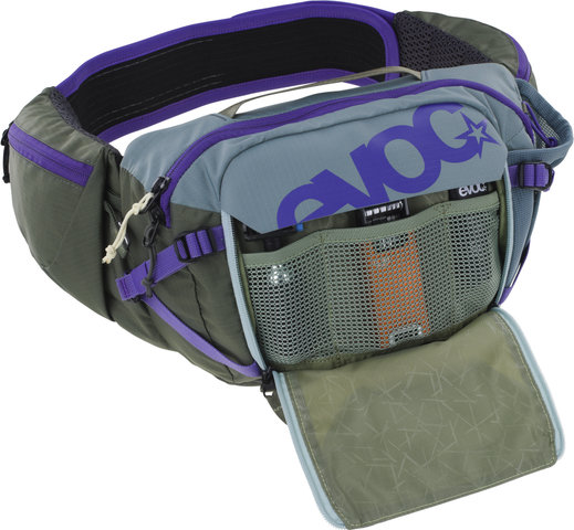 EVOC Sac Banane Hip Pack Pro 3 - steel-violet-dark olive/3 