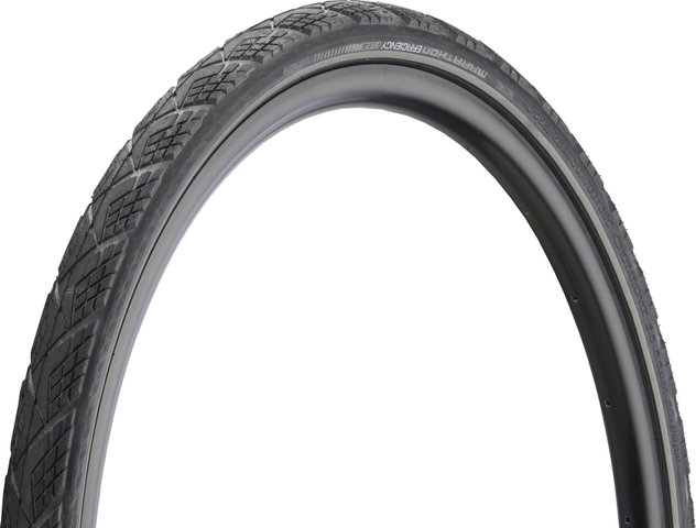 Schwalbe Cubierta plegable Marathon Efficiency Evolution ADDIX Race 28" - negro-reflejante/28 /40 /40-622/1.5 