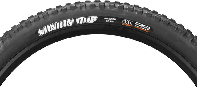 Maxxis Minion DHF Dual EXO TR 26" Faltreifen - schwarz/26 "/58 mm/58-559/2.3 "