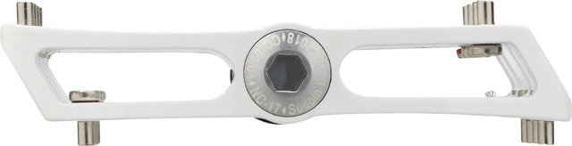 NC-17 Pedales de Plataforma Sudpin II S-Pro - blanco/96 mm/100 mm