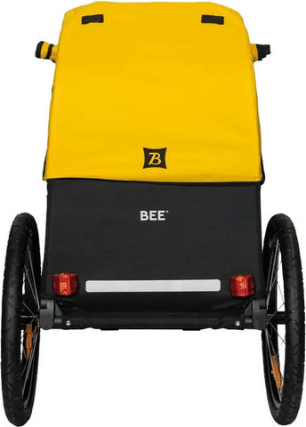 Burley Remolque para niños Bee Single - amarillo-negro | 20"