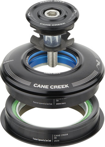 Cane Creek Jeu de direction Cane Creek 40 ZS56/28,6 - ZS56/40 - black/1 1/8" - 1,5" tapered/ZS44/28,6 - ZS56/40