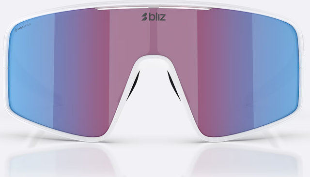 Bliz P001S Sports Glasses - white | nano optics nordic light begonia-violet-blue multicolor