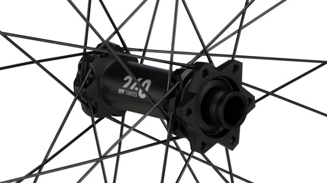 DT Swiss Rueda EXC 1501 SPLINE 25 Carbon Boost Disc 6-Agujeros 27,5" - XS - negro | sólo rueda delantera | sólo rueda delantera | 110 mm | 27,5" (650B)