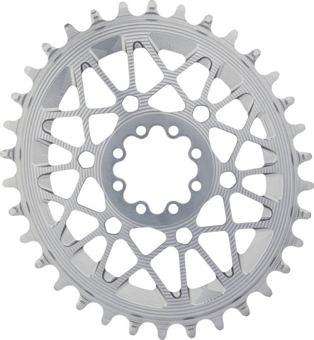 absoluteBLACK Oval T-Type Chainring for SRAM Transmission 3 mm Offset - titanium/34 
