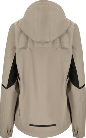 Endurance Chaqueta impermeable Seren para damas - vintage khaki | S