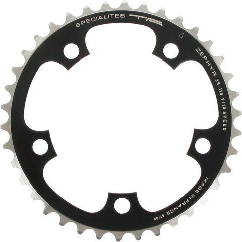 TA Kettenblatt Zephyr, 5-Arm, innen, 110 mm Lochkreis - schwarz/38 Zähne