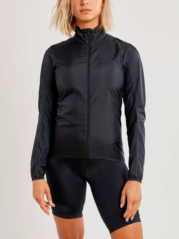 Craft Adv Essence Light Wind Jacket Women - black | M
