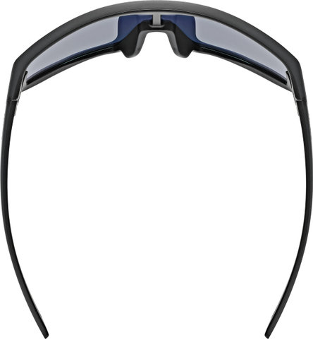uvex Gafas para niños Skyryse Jr. - black mate/mirror red