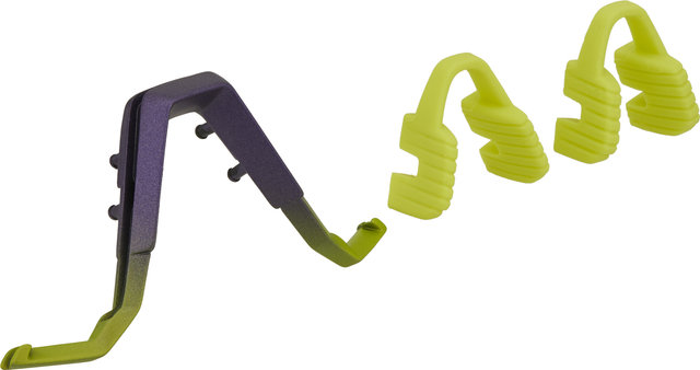 100% Nose Bridge Kit for Speedcraft / S3 Sports Glasses - matte metallic digital brights/universal