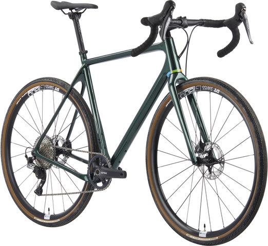 OPEN Vélo de Gravel en Carbone NEW U.P. bc Edition 28" - british racing green/28"/L