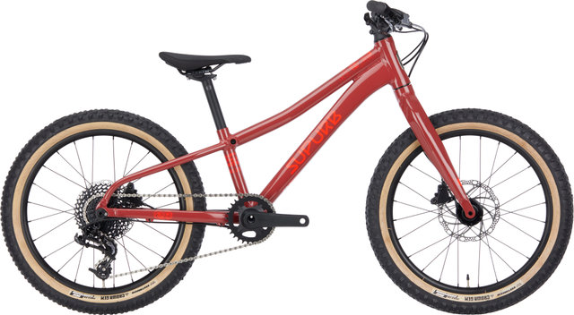 SUPURB BO20 20" Kinderfahrrad - fox red/20"