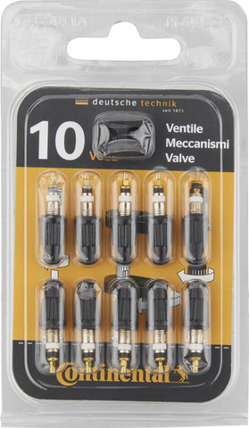 Continental Inserto de Válvula SV - 10 Piezas - universal/Válvula Presta (SV)