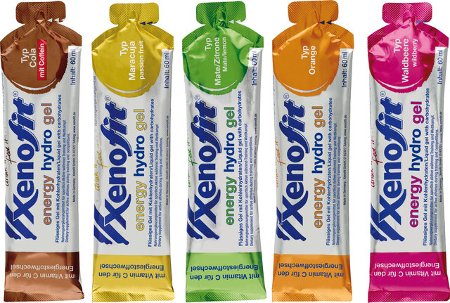 Xenofit energy hydro Gel - 5 Stück - mixed/300 ml