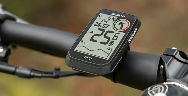 Sigma ROX 4.0 Endurance GPS Bike Computer - black