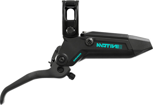SRAM Motive Ultimate Stealth Expert Kit v+h Set Scheibenbremse - black-teal splatter/Set/Flip-Flop (seitenunspezifisch)
