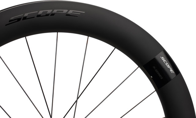 Scope Cycling R6 Disc Center-Lock 28'' Wheelset - black | 100 mm | 142 mm | 28" | Shimano Road