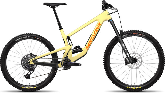 Santa Cruz Bici de montaña Nomad 6 C S Mixed - gloss marigold yellow/170 /29" (delantero), 27,5" (trasero)/L