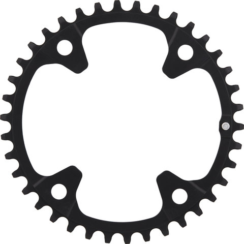Campagnolo Plato Ekar 13 velocidades, 4 brazos, círculo de agujeros de 123 mm - negro/38 