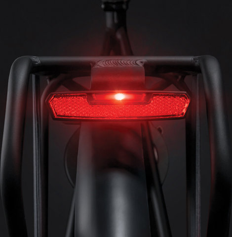 Axa Luz Trasera JUNO E6-12V con Homologación StVZO - rojo