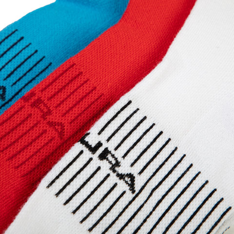 Endura Chaussettes Coolmax Race - paquet de 3 - white-red-blue | 37 - 42