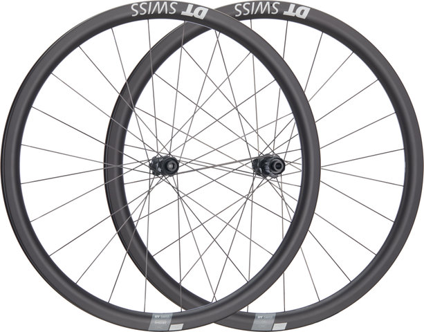 DT Swiss CRC 1400 SPLINE 35 Center Lock Disc Carbon 28" Wheelset - black/142 mm/100 mm/28"/Shimano Road/100 mm/Shimano Road/100 mm/142 mm