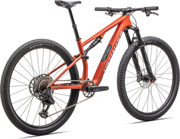 Specialized Epic 8 Comp 29" Carbon Mountainbike - satin deep orange-white/120 mm/44 mm/M/29"/170,0 mm