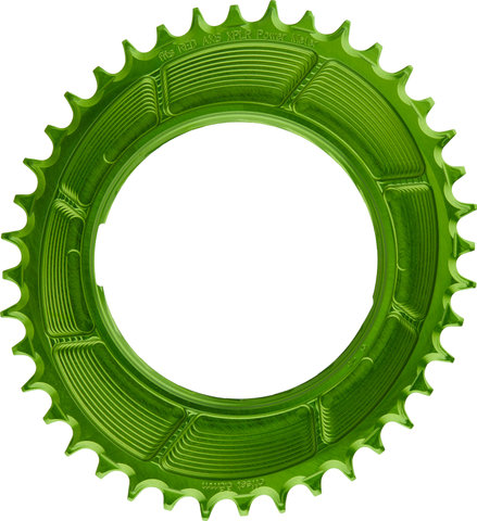 Garbaruk Plato Thread Mount para SRAM RED XPLR AXS PM Oval - green/40/40 