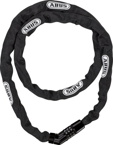 ABUS 4804C Kettenschloss - black/75 cm