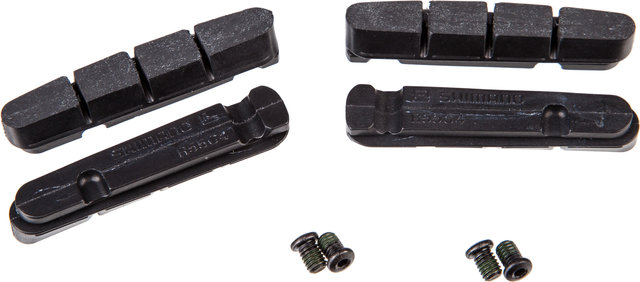 Shimano R55C4 Brake Pads for Dura-Ace, Ultegra, 105 - 2 Pairs - black