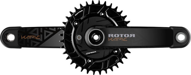 Rotor INspider MTB KAPIC Carbon CL52 power meter crankset, round - 170,0 mm