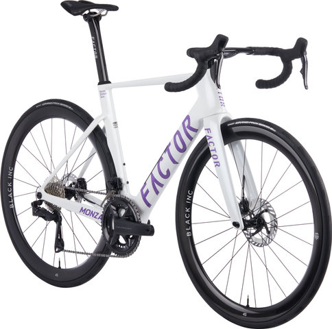 Factor MONZA Ultegra Carbon 28" Rennrad - white-purple/28"/M/170,0 mm